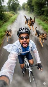 Chasing Rider Google Gemini