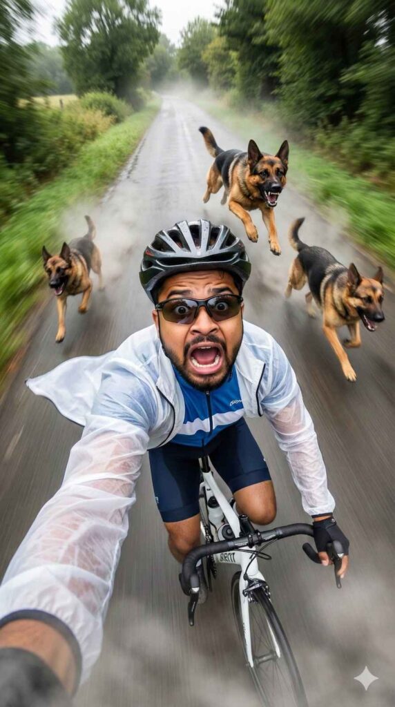 Chasing Rider Google Gemini